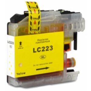 CARTUCHO DE TINTA COLOR PLUS sustituye a BROTHER LC223Y Amarillo