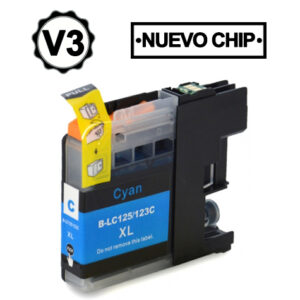 CARTUCHO DE TINTA COLOR PLUS sustituye a BROTHER LC125XLC Cian