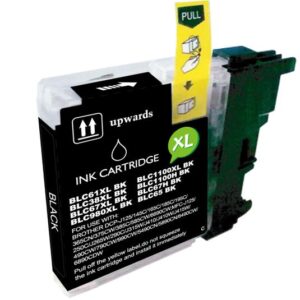 CARTUCHO DE TINTA COLOR PLUS sustituye a BROTHER LC980BK/LC1100BK Negro
