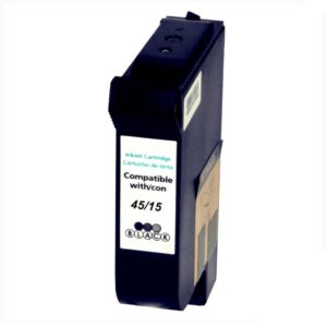 CARTUCHO DE TINTA COLOR PLUS sustituye a HP C6615D Negro