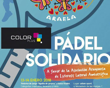 Torneo de pádel solidario a favor de ARAELA en Zaragoza